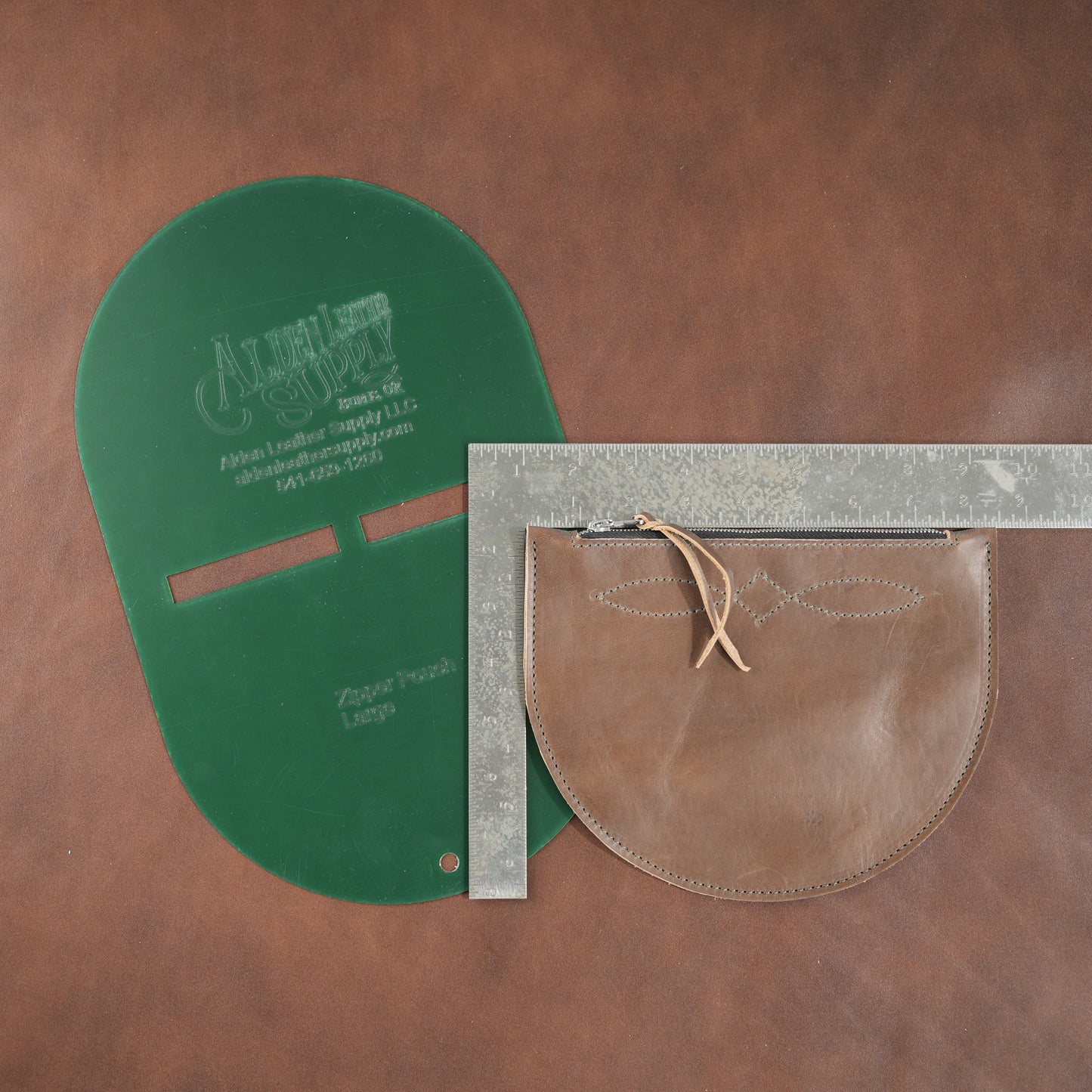 Zipper Pouch Template