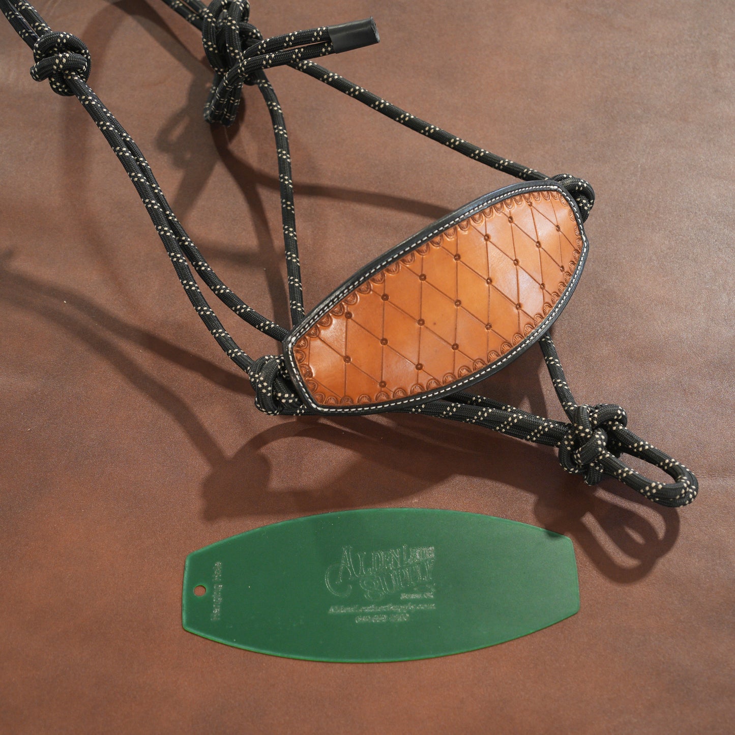 Bronc Style Noseband Rope Halter