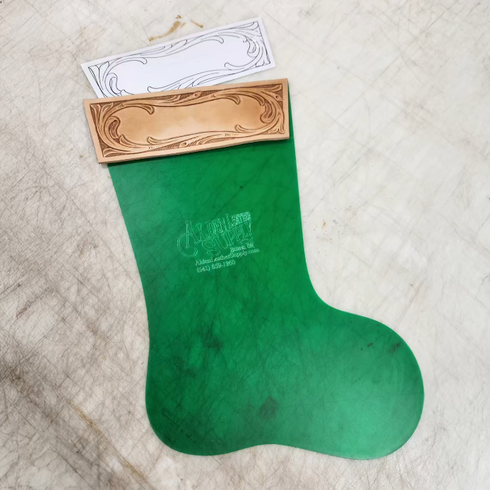 June Carved Stocking Pattern