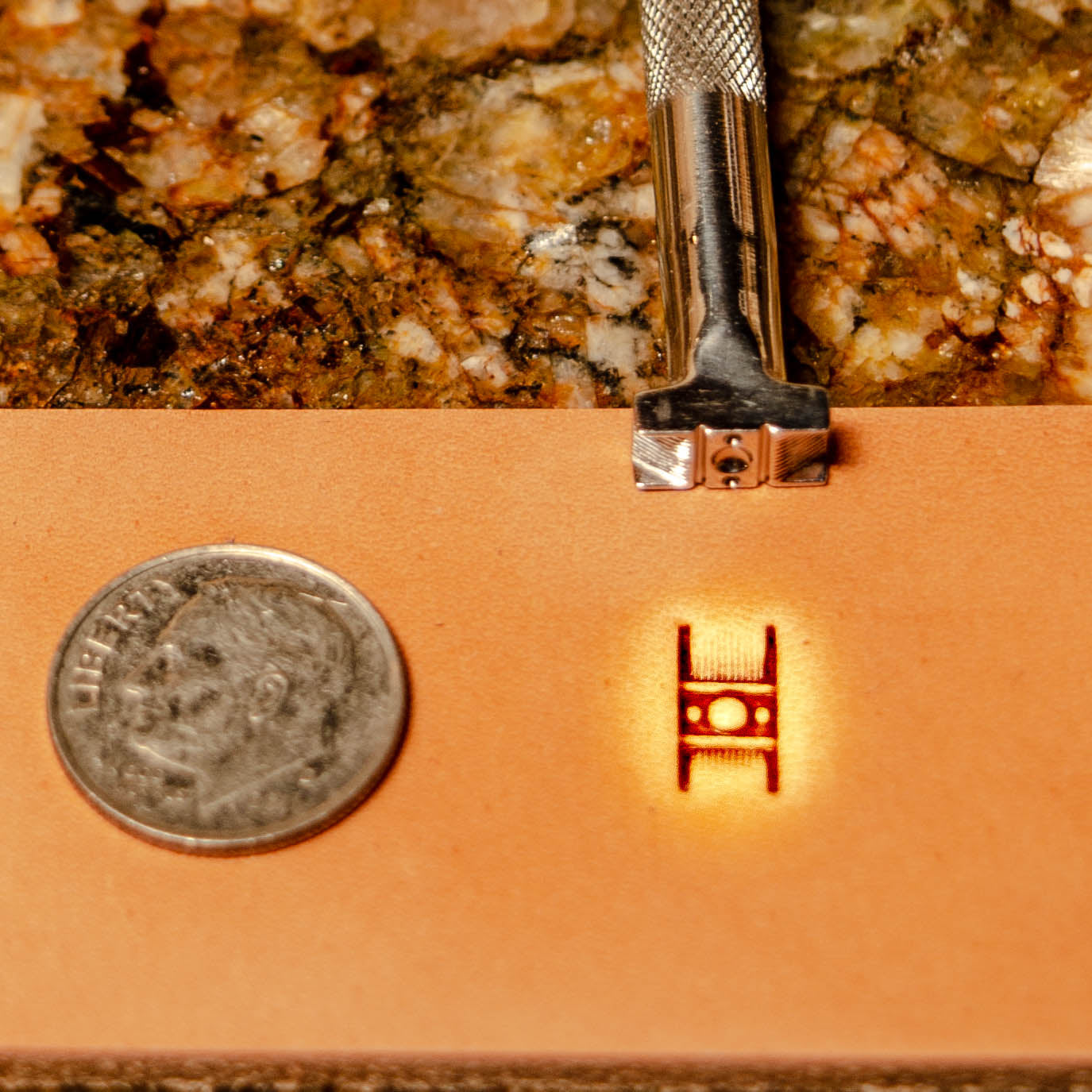 Barry King #2 Large Dot Basket Stamp