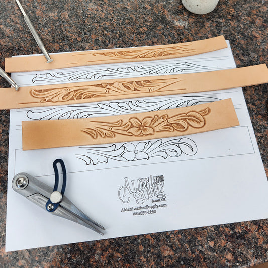 February Floral Straps Patterns