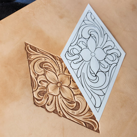May Floral Diamond Pattern
