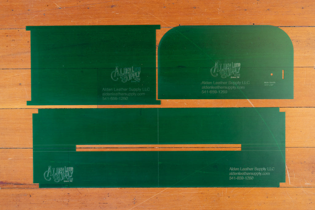 Shave Kit Pattern Alden Leather Supply LLC