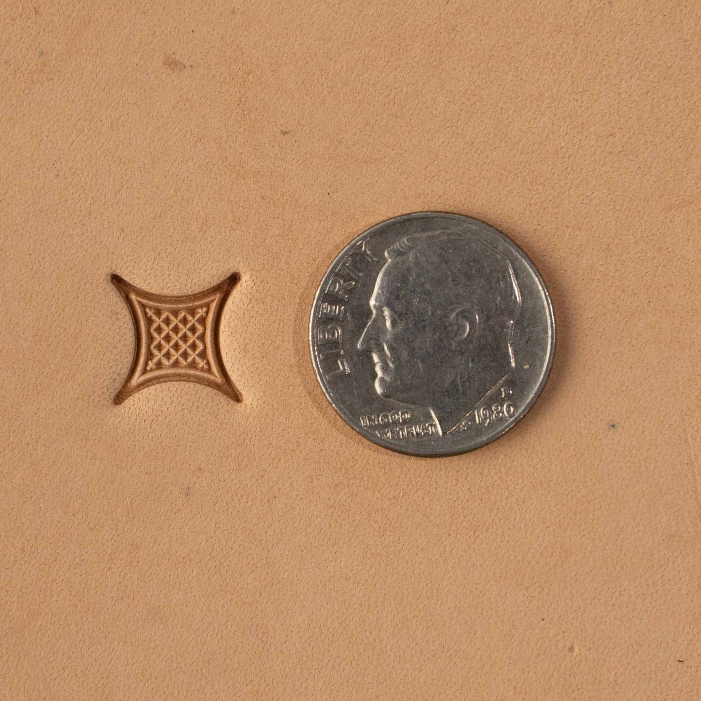 Barry King Checkered Box Stamp