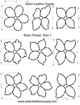 Flower Stencils