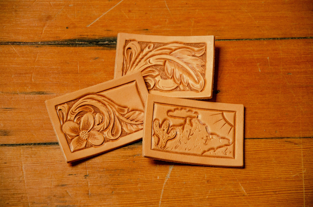 Leather Hat Patch Tooling Pattern Alden Leather Supply LLC