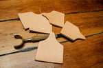 Leather Cow Tag Blanks