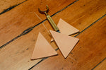 Triangle Leather Earring Blanks