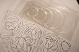 Sheridan Scroll Layout Stencil